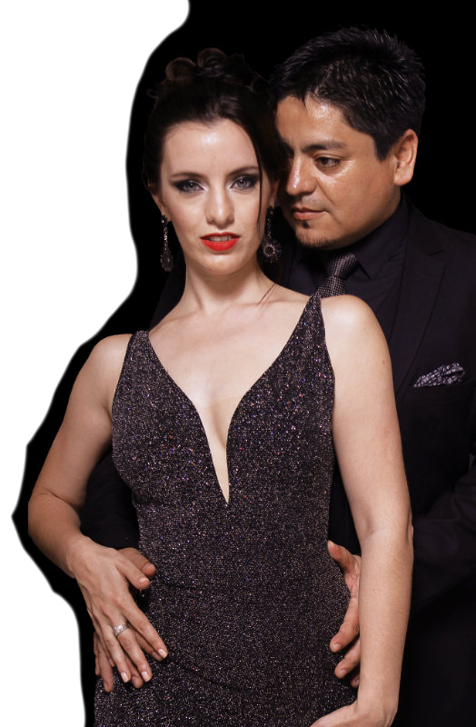 Agustina Piaggio, Carlos Espinoza